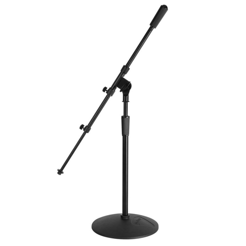 On-Stage MS9417 Pro Kick/Amp Mic Stand with Telescoping Shaft and Adjustable Boom (Height: 17 to 28.5")