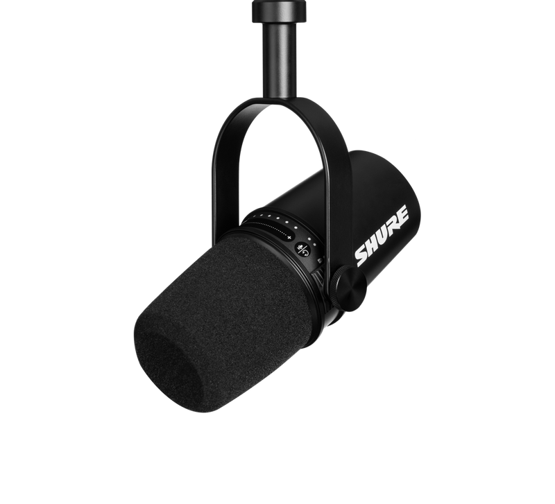 Shure MV7-K USB / XLR Podcast Microphone - Black