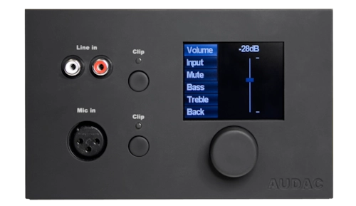 Audac MWX65 All-In-One Panel For MTX (Black)