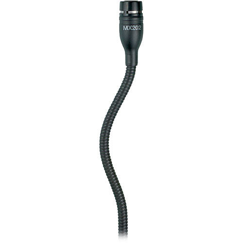 Shure MX202B/C Microflex Overhead Cardioid Mic - Black