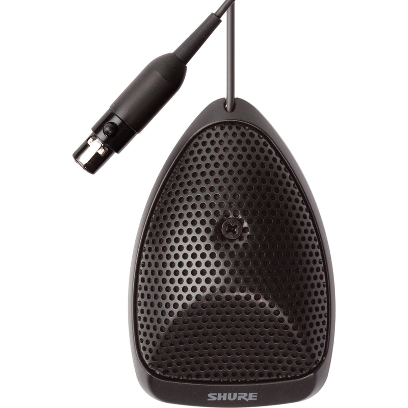 Shure MX391/C Microphone de surface cardioïde Microflex (noir)