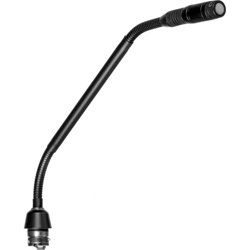 Shure MX410RLPDF/C Microphone à col de cygne cardioïde Dualflex 10" avec anneau lumineux rouge