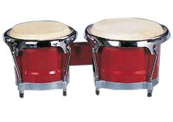 Mano MP1789NS-1RW Bongo Set 8 et 9 pouces naturel avec jantes traditionnelles