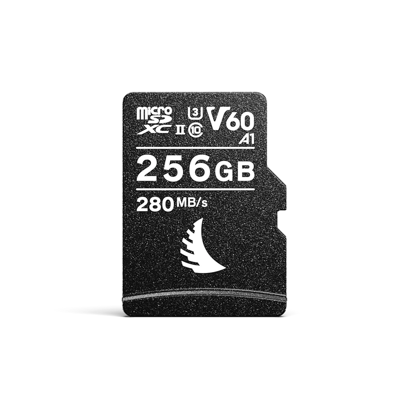 Carte mémoire microSDXC Angelbird AV Pro UHS-II avec adaptateur SD 256 Go