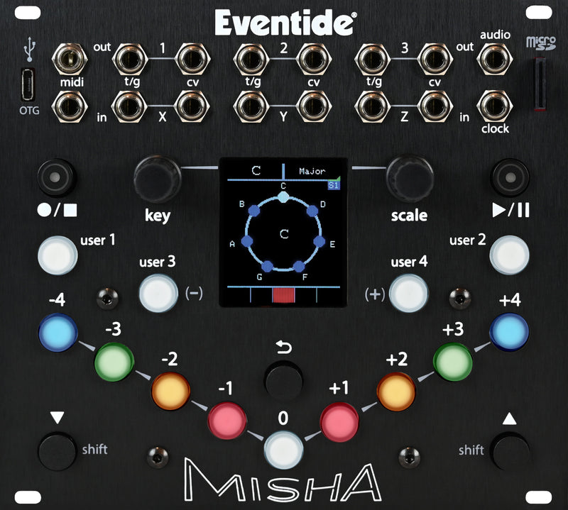 Eventide MISHA Interval-based Instrument & Sequencer For Eurorack