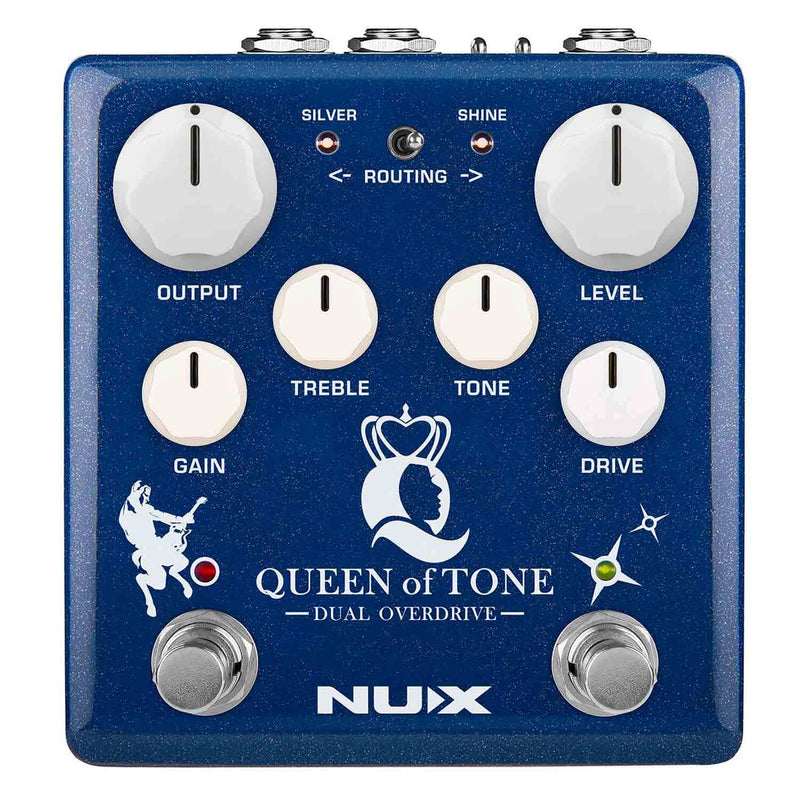 NuX NDO-6 Queen of Tone - Dual Overdrive Effects Pedal