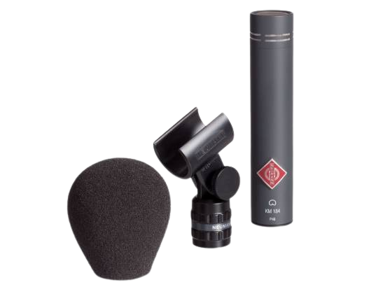 Neumann KM184MT KM 184 Cardioid Miniature Microphone - Black