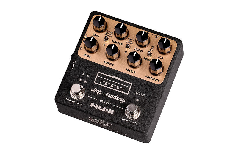 NuX NGS-6 Amp Academy Stomp-Box Pédale de modélisation d'ampli
