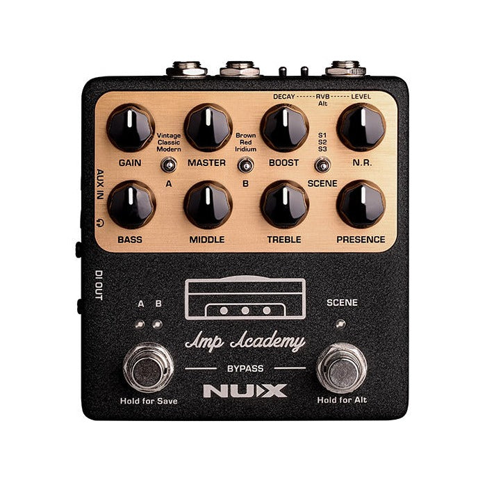 NuX NGS-6 Amp Academy Stomp-Box Amp Modeler Pedal