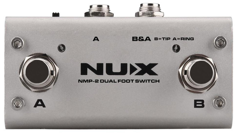 NuX LOOPCORE-DELUXE Pédale Looper 24 bits avec commutateur au pied DUAL NMP-2