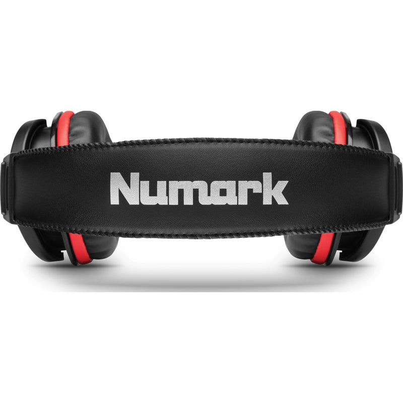 Numark HF175 Casque DJ de haute qualité avec coques et bandeau en cuir synthétique