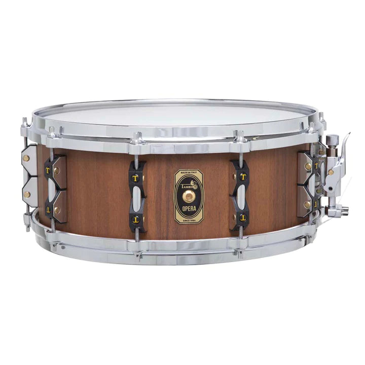 Tamburo TB OPSD1465NS OPERA Series Stave-Wood Snare Drum (Walnut) - 14" x 6.5"