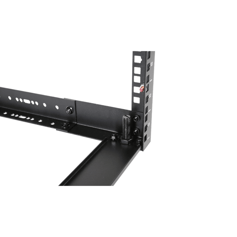 Caymon OPR318A/B 19" Depth Adjustable Open Frame Rack For 18 Units
