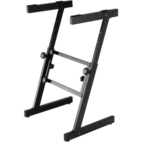 On-Stage KS7350 Heavy Duty Folding-Z Keyboard Stand - Red One Music