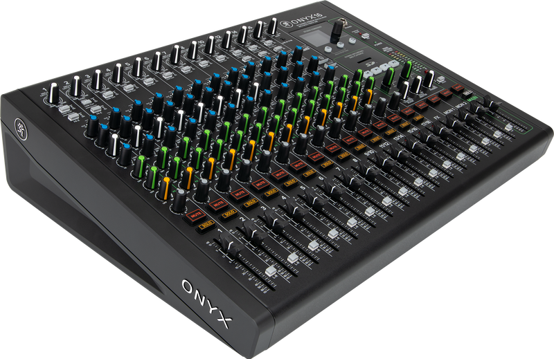 Mackie ONYX16 16-Channel Premium Analog Mixer With Multitrack USB