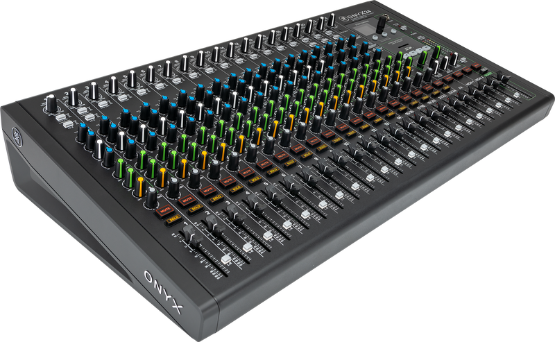Mackie ONYX24 Table de mixage analogique haut de gamme 24 canaux avec USB multipiste