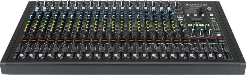 Mackie ONYX24 Table de mixage analogique haut de gamme 24 canaux avec USB multipiste
