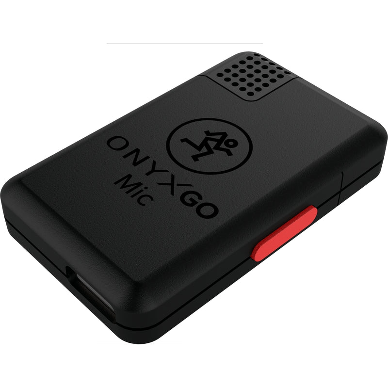 Mackie ONYXGO MIC Micro à pince sans fil avec application compagnon