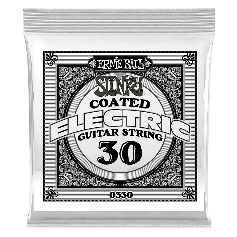 Ernie Ball 0330EB Slinky Coated Nickel Wound Electric Guitar String - 0.030