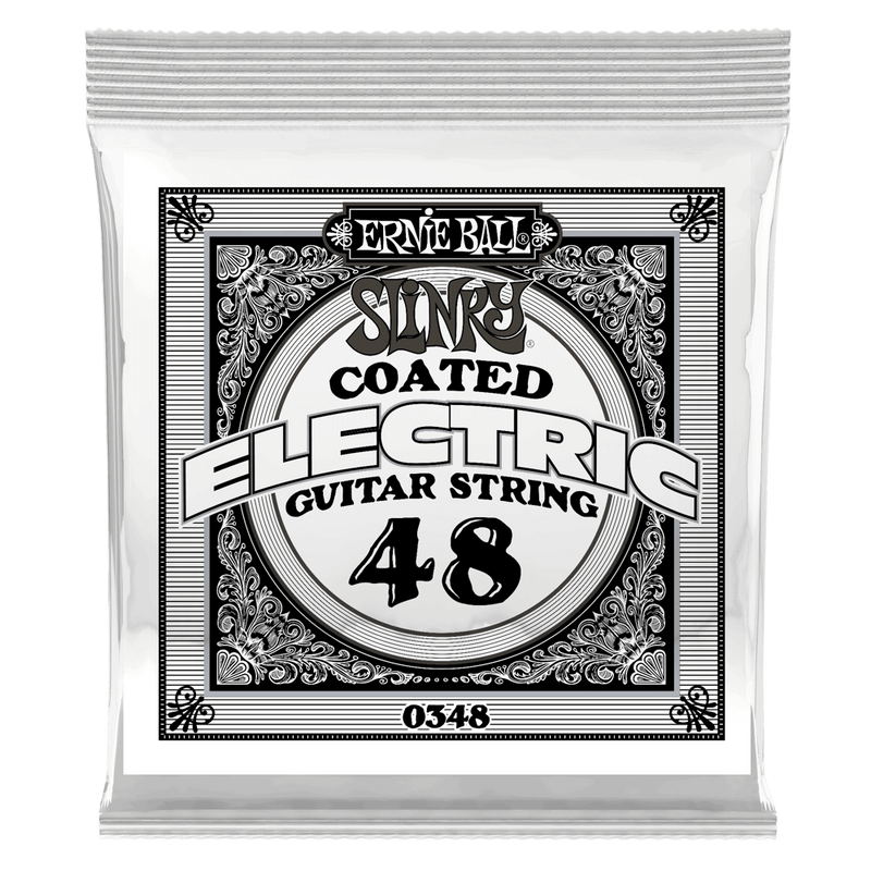 Ernie Ball 0348EB Slinky Coated Nickel Wound Electric Guitar String - 0.048