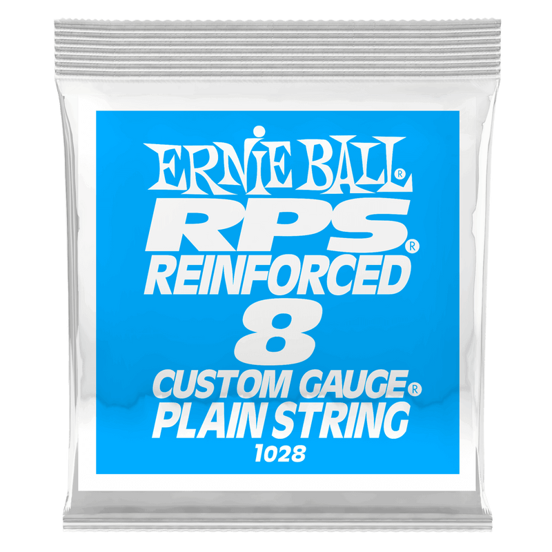 Ernie Ball 1028EB RPS Reinforced Plain Electric Guitar String - 0.008