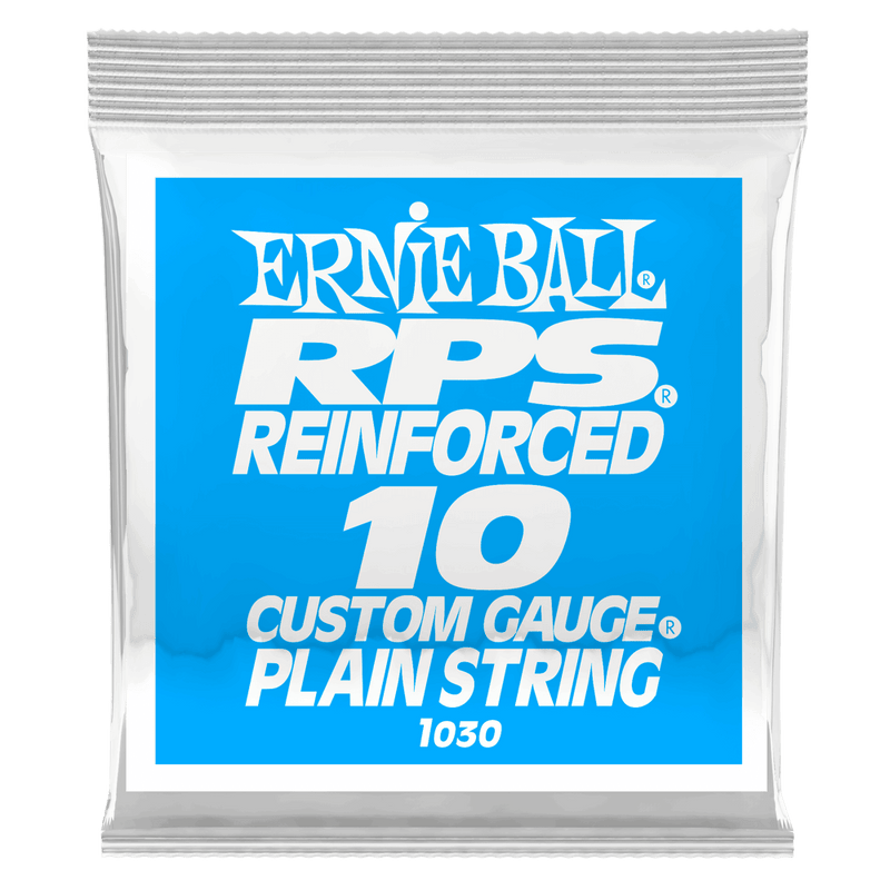 Ernie Ball 1030EB RPS Reinforced Plain Electric Guitar String - 0.10