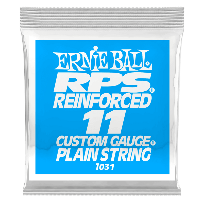 Ernie Ball 1031EB RPS Reinforced Plain Electric Guitar String - 0.011