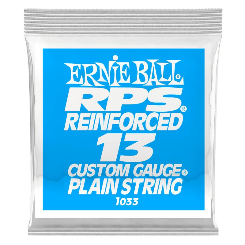 Ernie Ball 1033EB RPS Reinforced Plain Electric Guitar String - 0.013