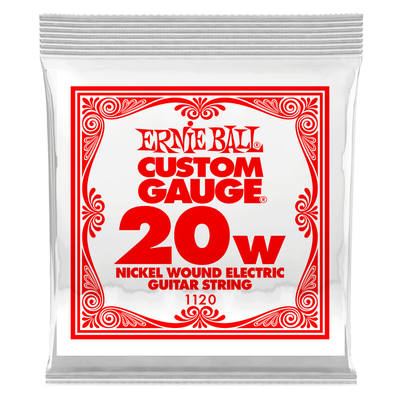 Ernie Ball 1120EB Nickel Wound Electric Custom Gauge Electric Guitar String - 0.020