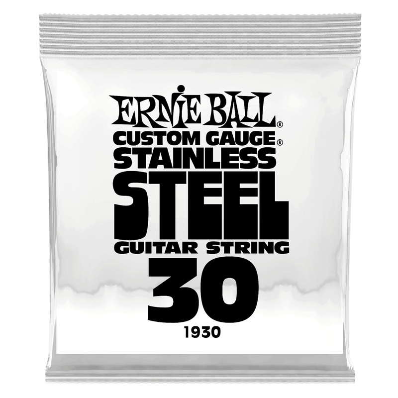 Ernie Ball 1930EB Custom Gauge Stainless Steel Wound Electric Guitar String - 0.030