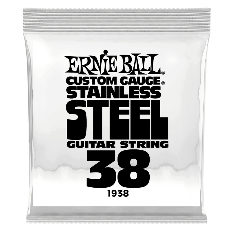 Ernie Ball 1938EB Custom Gauge Stainless Steel Wound Electric Guitar String - 0.038