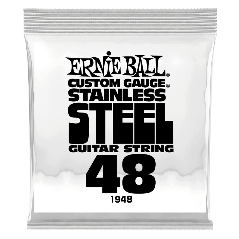 Ernie Ball 1948EB Custom Gauge Stainless Steel Wound Electric Guitar String - 0.048