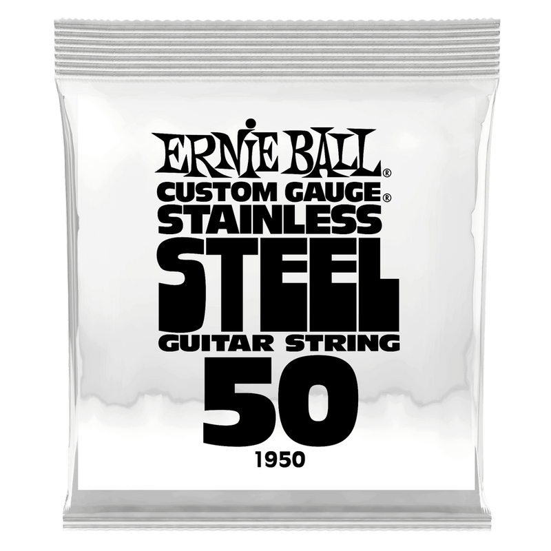 Ernie Ball 1950EB Custom Gauge Stainless Steel Wound Electric Guitar String - 0.050