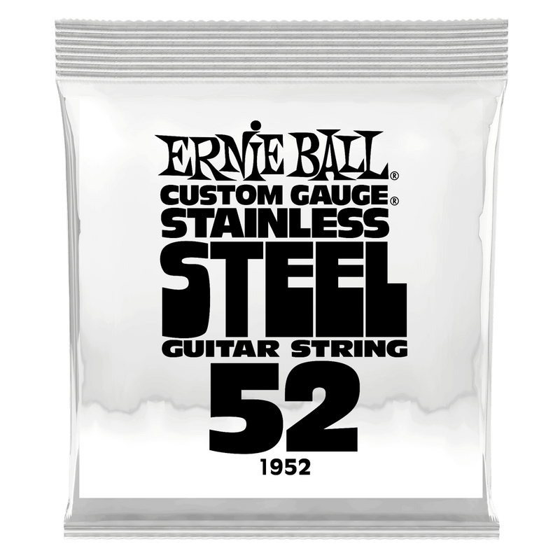 Ernie Ball 1952EB Custom Gauge Stainless Steel Wound Electric Guitar String - 0.052