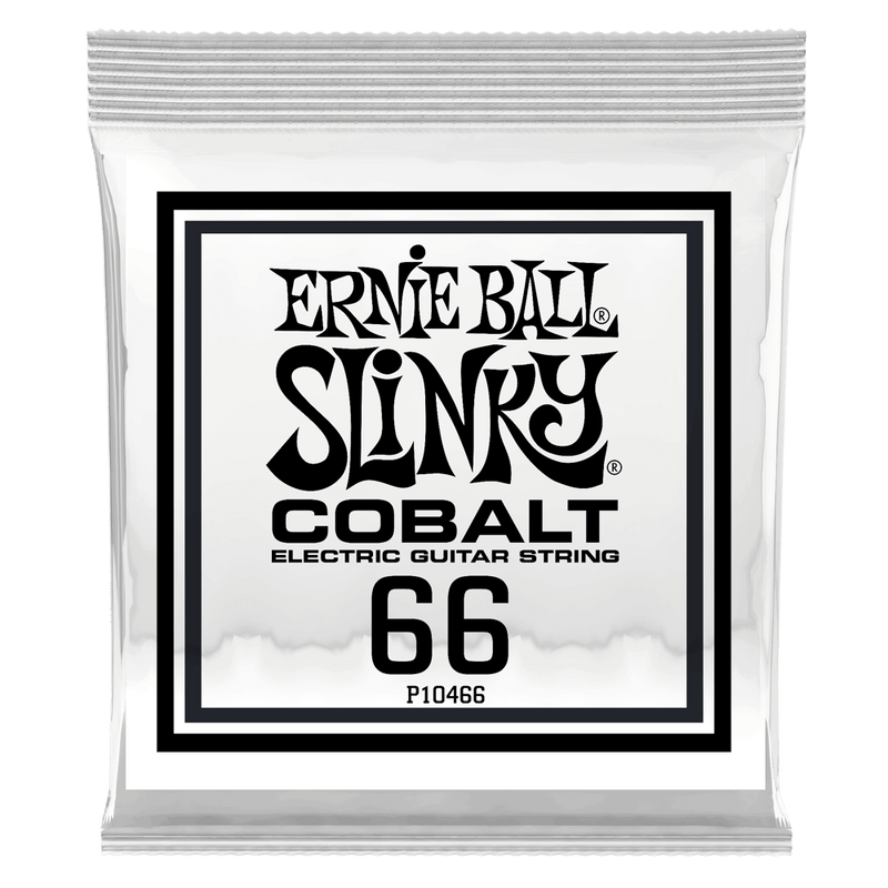 Ernie Ball 10466EB Cobalt Wound Electric Guitar String - 0.066