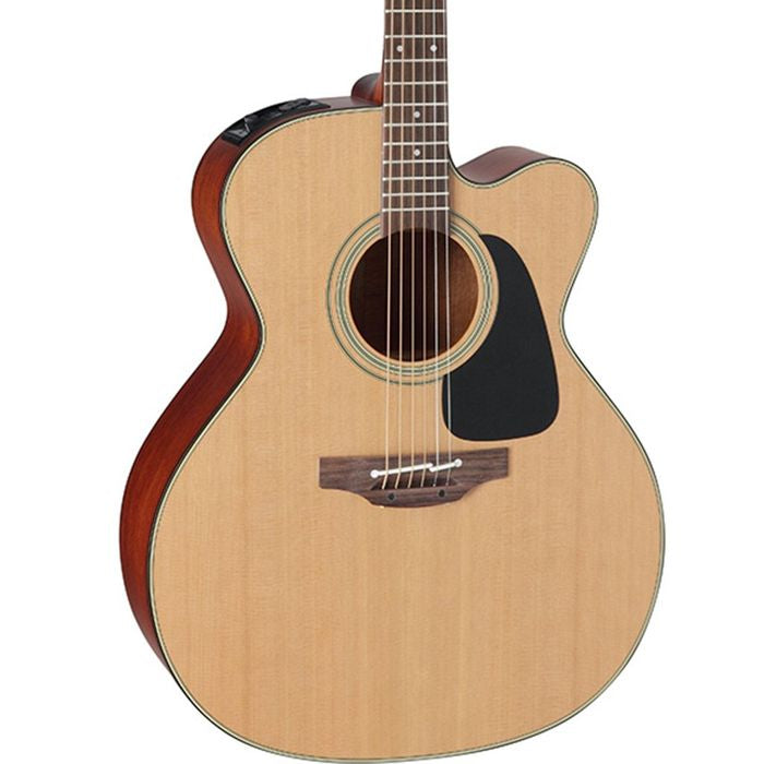 Takamine P1JC Pro Series 1 - Jumbo Cutaway Acoustic Electric Guitar with Preamp, Tuner and EQ - Natural