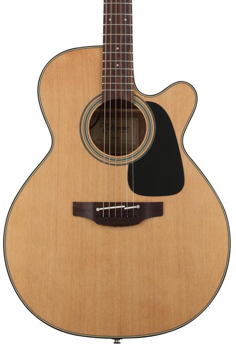 Takamine P1NC NEX CA Pro Series 1 -  Nex Cutaway Acoustic Electric Guitar with Preamp, Tuner and EQ - Natural