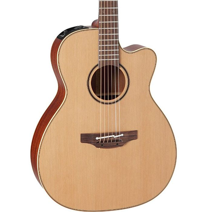 Takamine P3MC OM CA Pro Series 3 - OM Cutaway Body Acoustic Electric with Preamp, Tuner and EQ - Natural