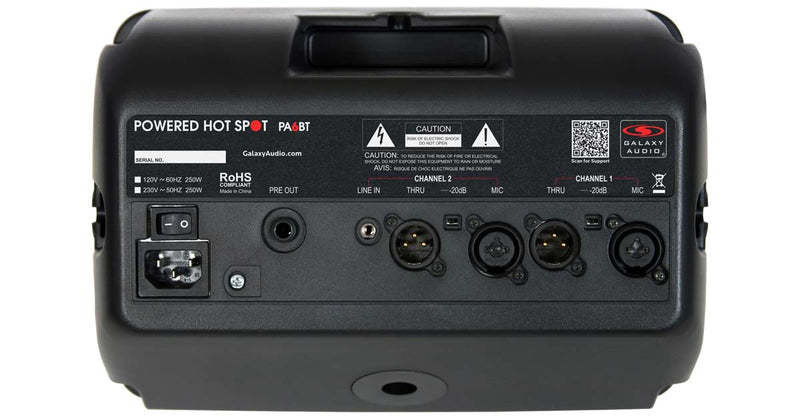 Galaxy Audio PA6BT Hot Spot Monitor