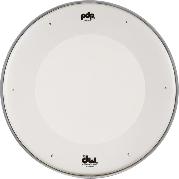 PDP PDACDH12WCDRY 12" White Coated Snare Batter Dry Head