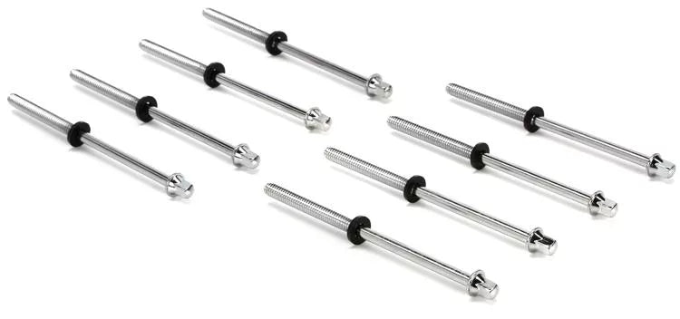 PDP PDAXTRS10008 Standard 12-24 Tension Rods - 100mm/ 4" length - 8 Pack