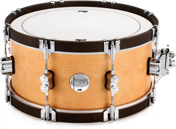 PDP PDCC6514SSNW Concept Maple Classic Caisse claire 6,5" x 14" - Teinture naturelle