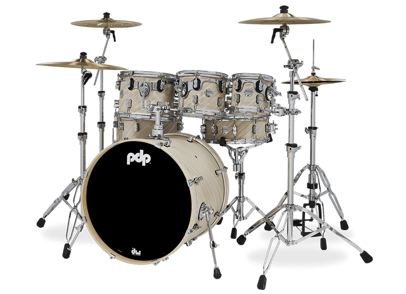 PDP PDCM2217TI Concept Maple 7-Piece Shell Pack Finish Ply (Twisted Ivory)