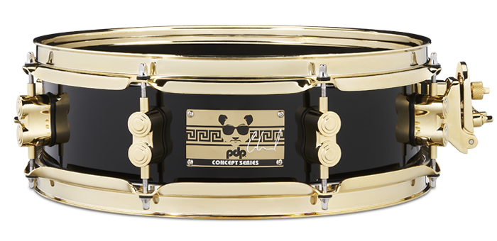 PDP PDSN0413SSEH Eric Hernandez Signature Snare Drum (Black) - 4" x 13"