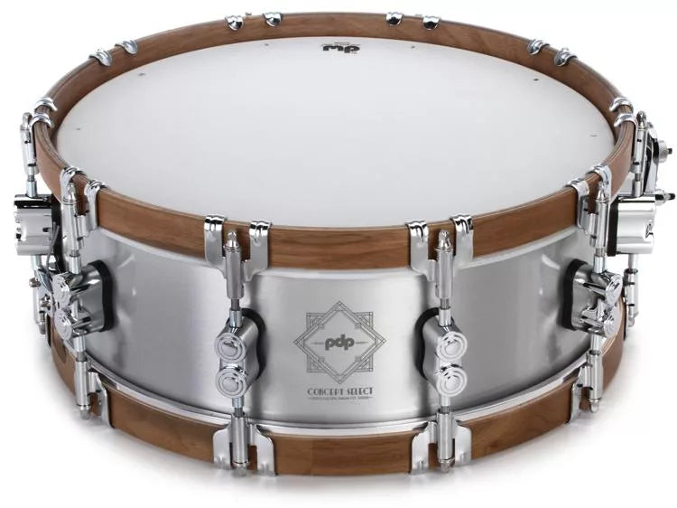 PDP PDSN6514CSAL Concept Select Snare Drum (Aluminum) - 5" x 14"