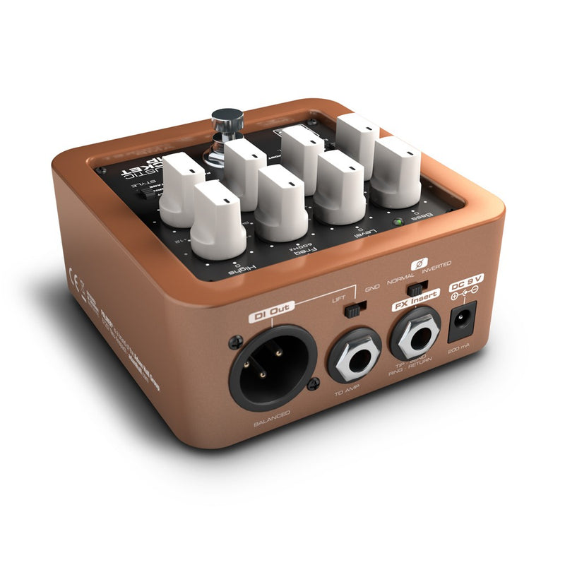 Palmer PAL-PEPAMPACOUSTIC MI Pocket Amp Préampli acoustique portable pour instruments à cordes acoustiques
