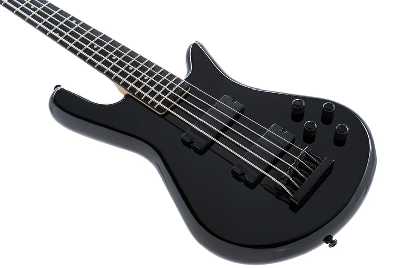Spector PERF5BLK Performer Series Performer 5 - 5 String Electric Bass with Dual Humbuckers - Black