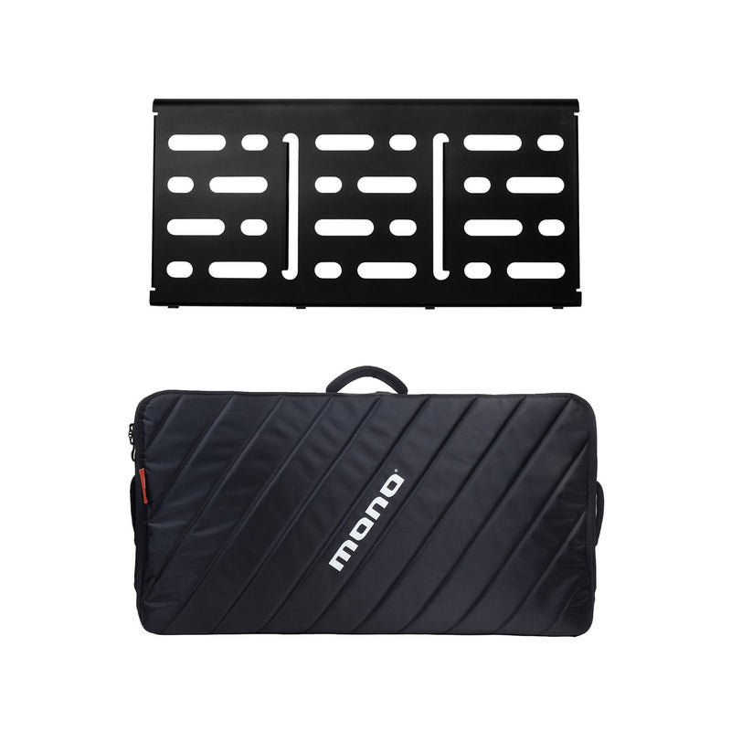 Mono Bundle Large Black Pedalboard with MONO Club Case (Black)