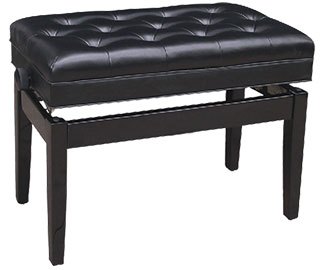 Profile PPB-305C Piano Bench w/ Compartment - Black