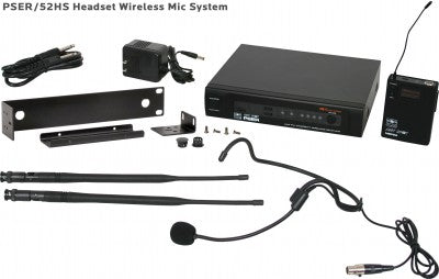 Galaxy Audio PSER/52HS Wireless Headset Microphone System
